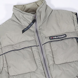 Vintage Tommy Hilfiger Logo Puffer Down Vest/Gilet - M