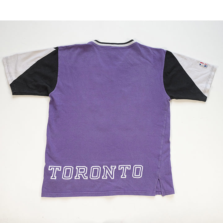 Vintage Toronto Raptors Big Logo Warm Up Top - M/L