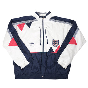 Vintage 1990-92 Umbro England Training Jacket - XL