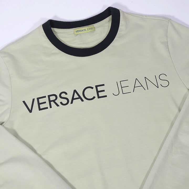 Vintage Versace Jeans Spell Out Crewneck - M