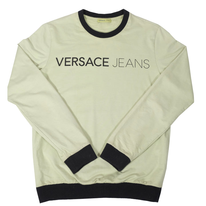 Vintage Versace Jeans Spell Out Crewneck - M