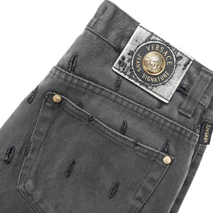 Vintage Rare Versace WOMENS High Waist Denim Jeans - 31