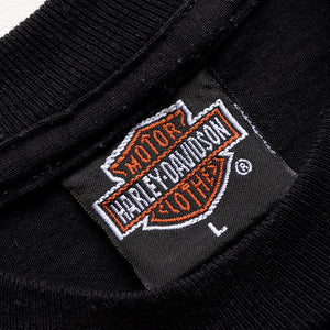 Vintage RARE 1991 3D Emblem Harley Davidson Great American Hog T-Shirt - L