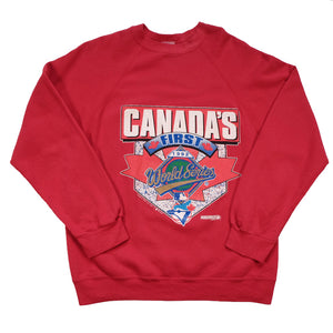 Vintage 1992 Blue Jays World Series Crewneck - L