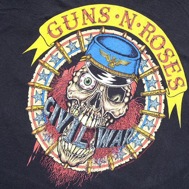 GUNS N' ROSES - Get In The Ring Tour '91-'92 Back & Sleeve Print Long –  Cool-Merch