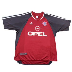 Vintage 2001 Adidas Bayern Munchen Scholl Jersey - L