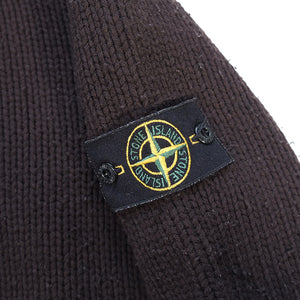 Vintage 2006 Stone Island AW Heavy Weight Knit Full Zip - M