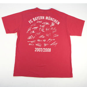 Vintage 2008 Adidas Bayern Munich T-Shirt - XL