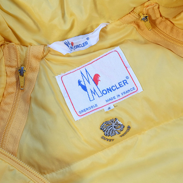 Vintage RARE 80s Moncler Grenoble Down Jacket/Vest Made In France - M/L