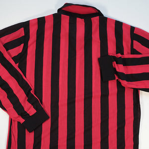 Vintage 1980s Ac Milan Mediolanum Wool Long Sleeve Jersey - L