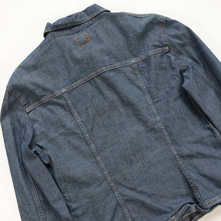 Vintage CP Company WOMENS Denim Jacket Made In Italy- L