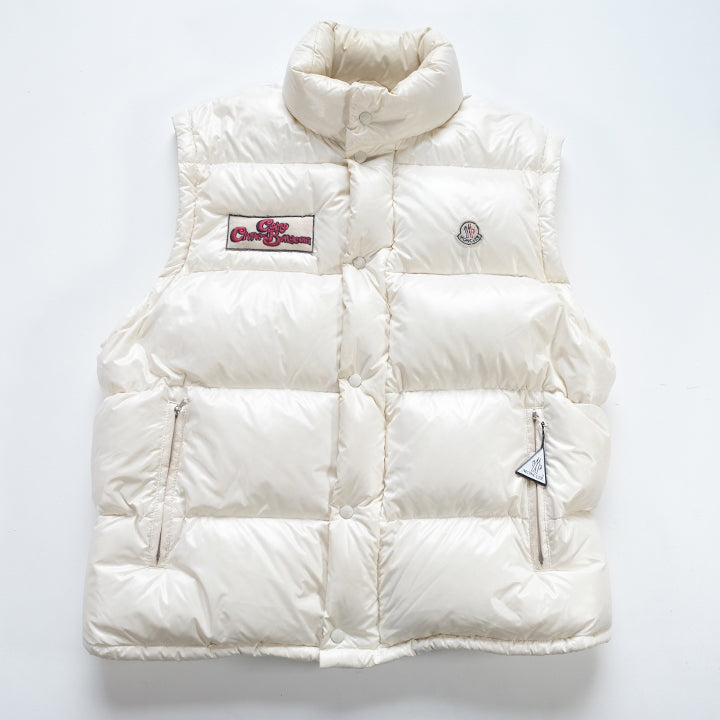 Vintage Moncler Patch Logo Puffer Down Jacket/Vest - L