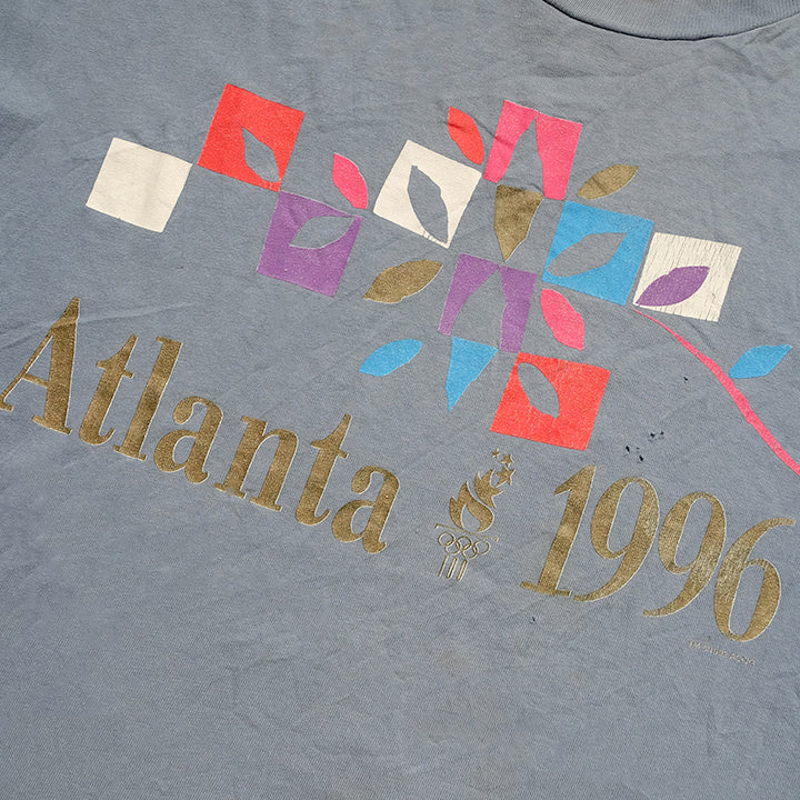 Vintage 1996 Atlanta Olympics Spell Out T-Shirt - M