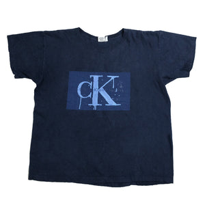 Vintage Calvin Klein Big Logo T-Shirt - L