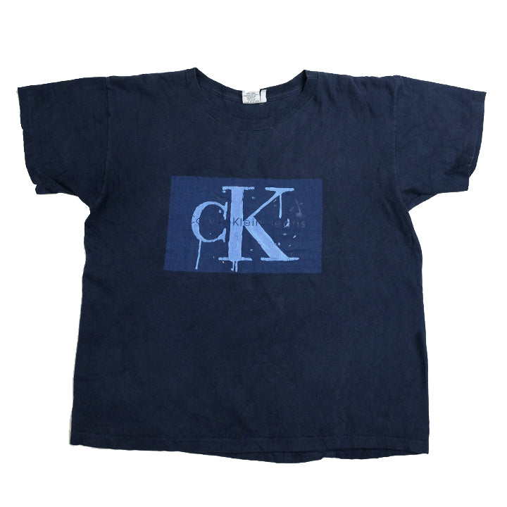 Vintage Calvin Klein Big Logo T-Shirt - L
