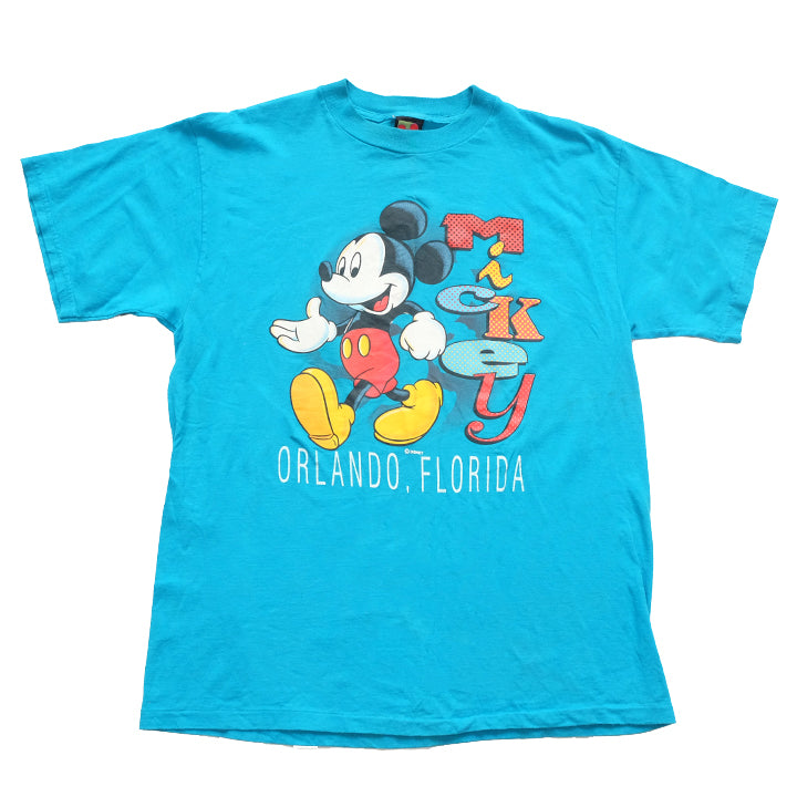 Vintage Mickey Mouse Florida Graphic T-Shirt - L