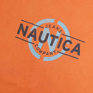 Vintage Nautica Jeans Spell Out T-Shirt - M