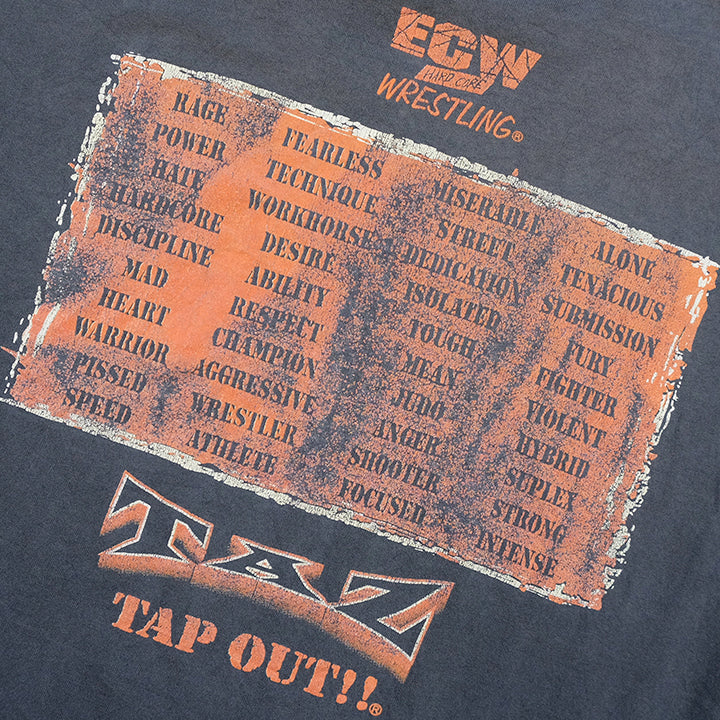 Vintage ECW Taz Tapout Graphic T-Shirt - L