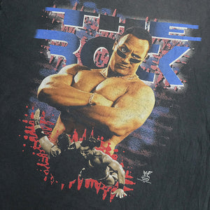 Vintage RARE 1998 The Rock Big Graphic T-Shirt - L