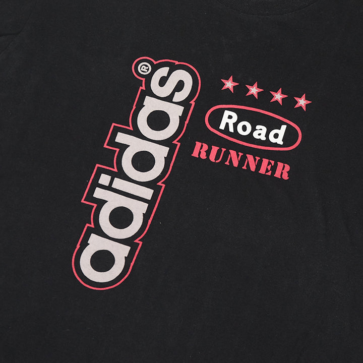 Vintage Rare 80s Adidas Road Runner Made In France T Shirt XL