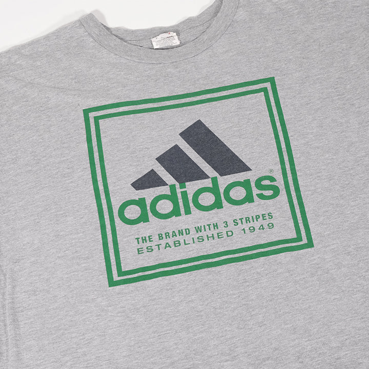 Vintage Adidas Big Logo T-Shirt - L