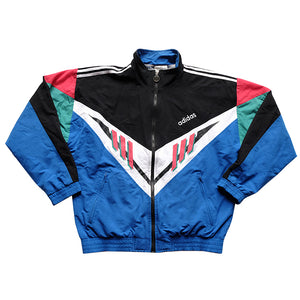 Vintage RARE Adidas Colour Block Track Jacket - L