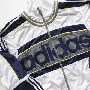 Vintage Adidas Big Spell Out Track Jacket - S