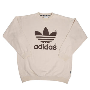 Vintage Adidas Big Logo Crewneck - XL