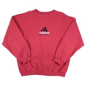 Vintage RARE Adidas Equipment Embroidered Heavy Weight Crewneck - L