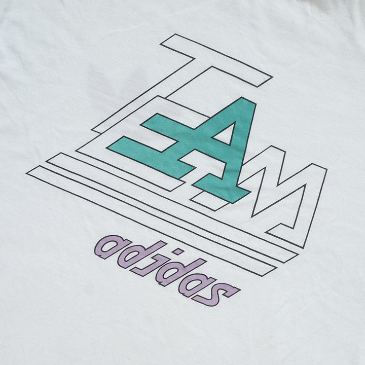 Vintage Rare Adidas Team T-Shirt - L