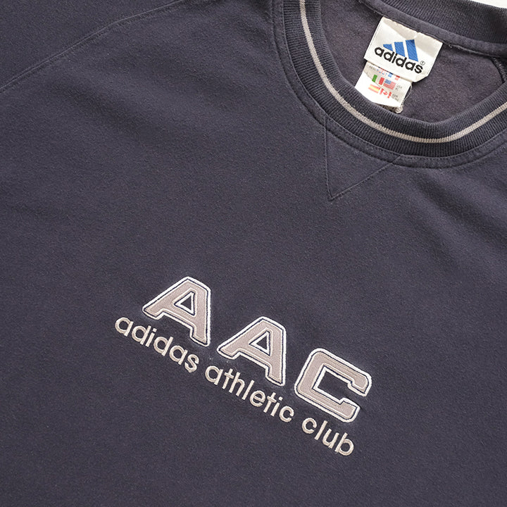 Vintage Adidas Athletics Club Embroidered T-Shirt - XL