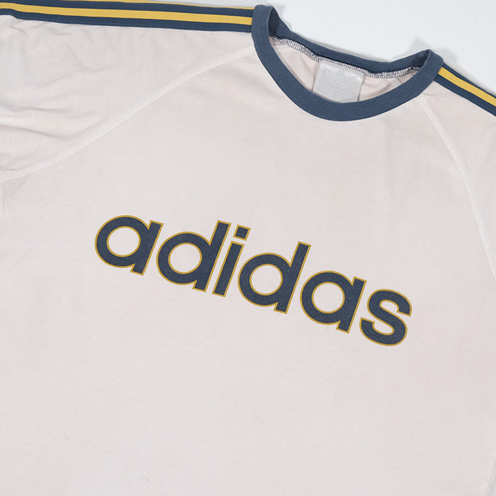 Vintage OG Adidas Spell Out T-Shirt - L