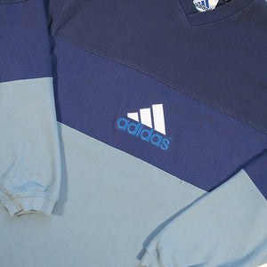 Vintage Adidas Embroidered Sweatshirt - L