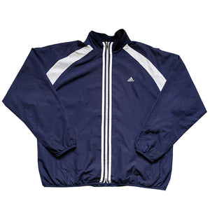 Vintage Adidas Stripe Logo Track Jacket - L/XL