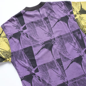 Vintage Adidas All Over Print T-Shirt - M/L