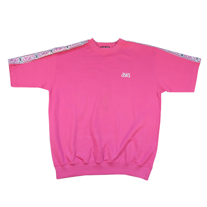 Adidas pink tape sweatshirt deals