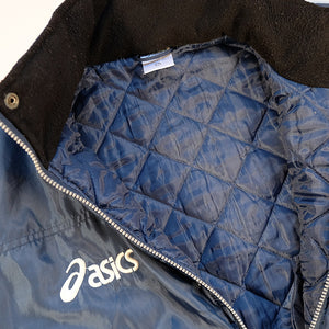 Vintage Asics Embroidered logo Quilted Jacket - XL