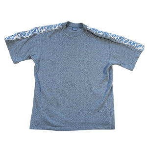Vintage Asics Tape Logo Spell Out T-Shirt - S
