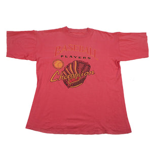 Vintage Baseball Single Stitch T-Shirt - S
