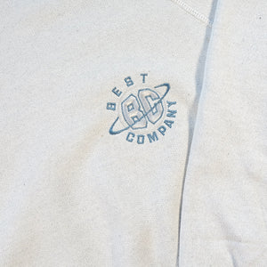 Vintage Best Company Embroidered Logo Crewneck - L