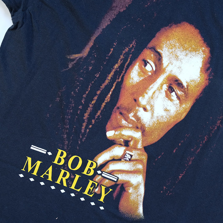 Vintage 90s Bob Marley Big Graphic T-Shirt - L
