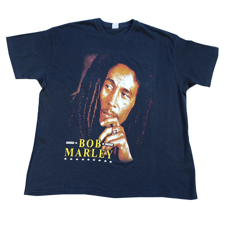 Vintage 90s Bob Marley Big Graphic T-Shirt - L