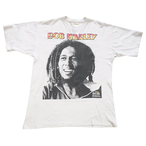 Vintage RARE Bob Marley Above The Falling Rain Single Stitch T-Shirt - XL