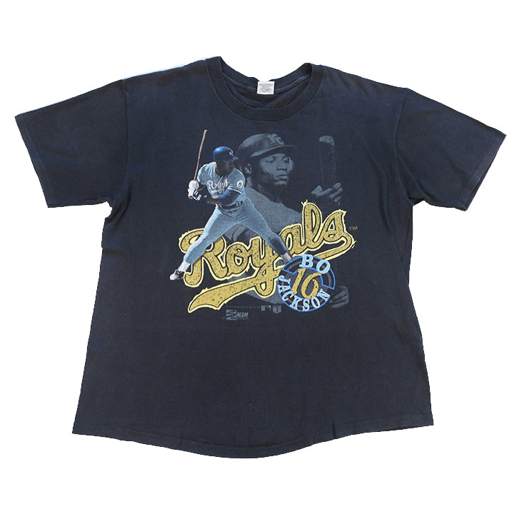 Vintage 1989 Bo Jackson Graphic Single Stitch T-Shirt - L