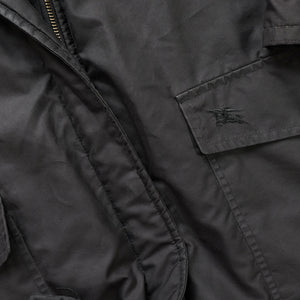 Vintage Burberrys Nova Check Lined Parka Jacket - L