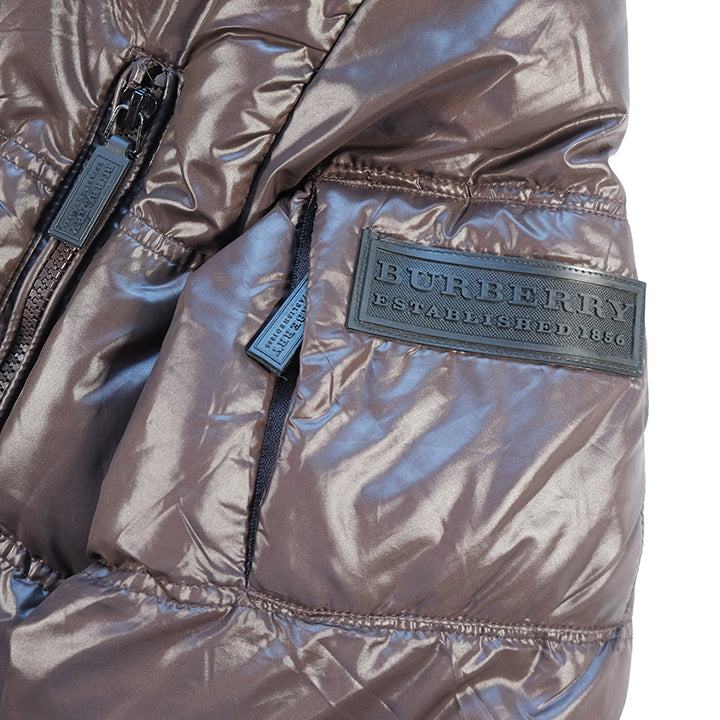 Vintage Burberry Puffer Down Jacket - L