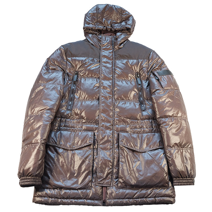 Vintage Burberry Puffer Down Jacket - L