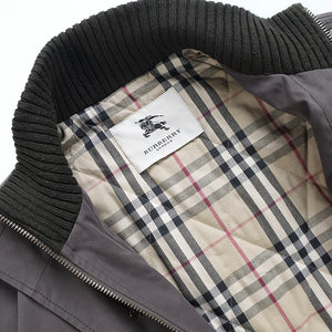 Vintage Burberry Nova Check Lined Quilted Coat - L