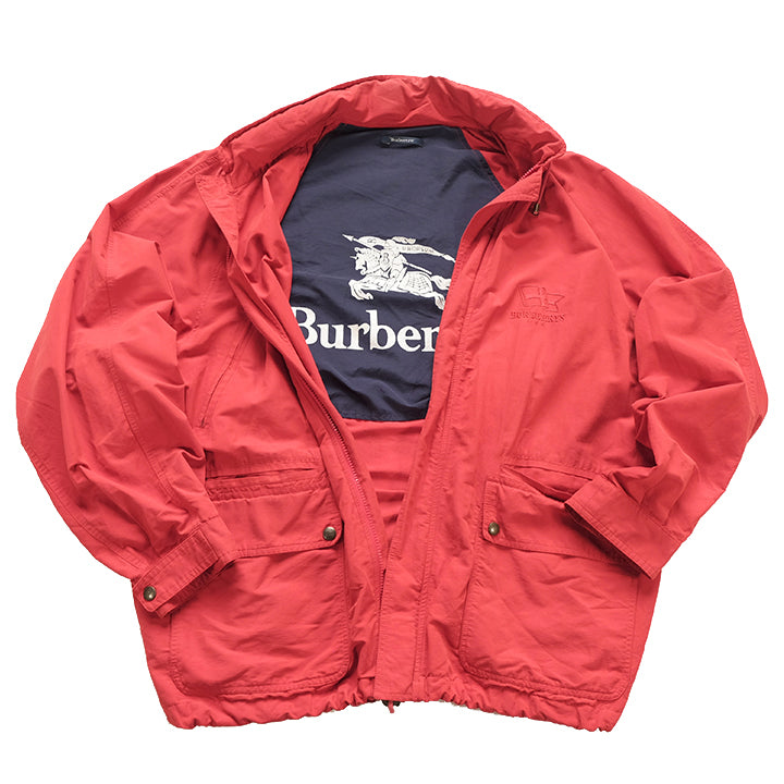 Vintage Burberrys Embroidered Logo Jacket - XL