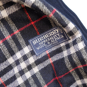 Vintage Burberry OG Nova Check Lined Trench Coat Made In England - XL